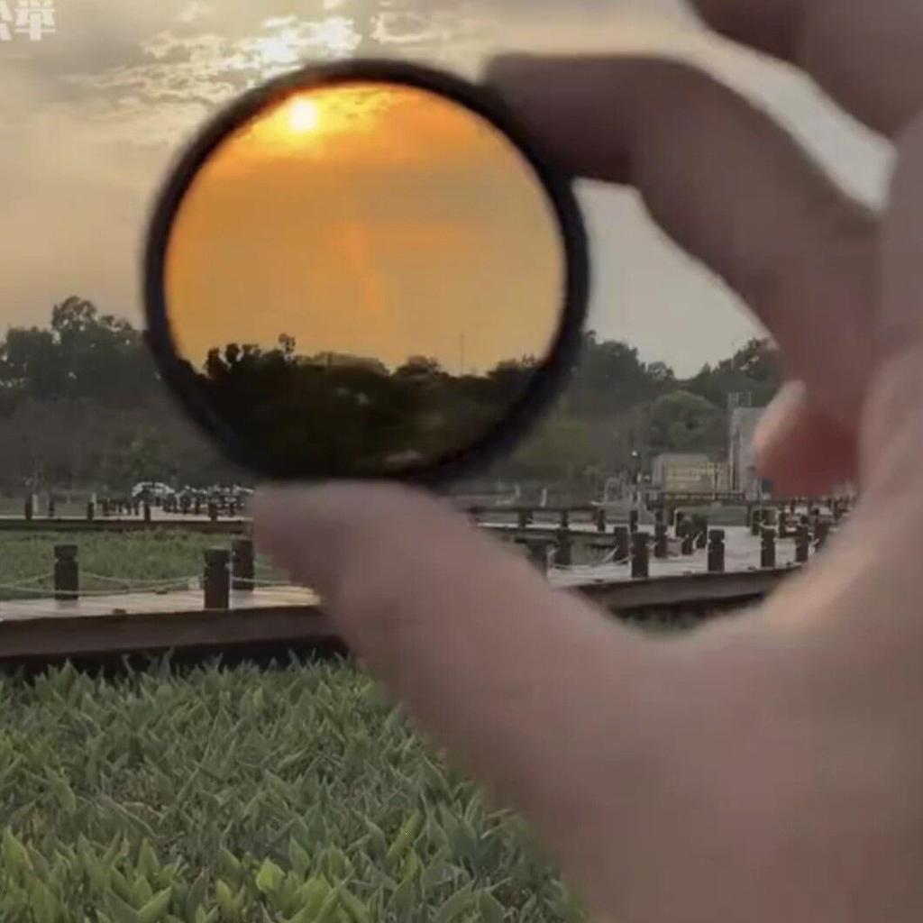Mobile Phone Polarizing ND Filter: Reduces Glare for Live Streaming & Photography with HD Quality