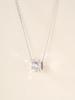 Honeycomb Two-Color Necklace High-quality Color Separation and Electroplating Gifts Women and Men Affordable Luxury