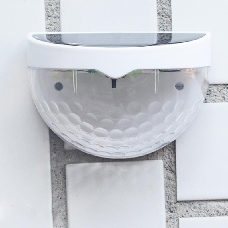 Led Solar Fence Lights Outdoor Waterproof Wall Lights Corrugated Lights For Fence Terrace Garden Path Decorative Lights
