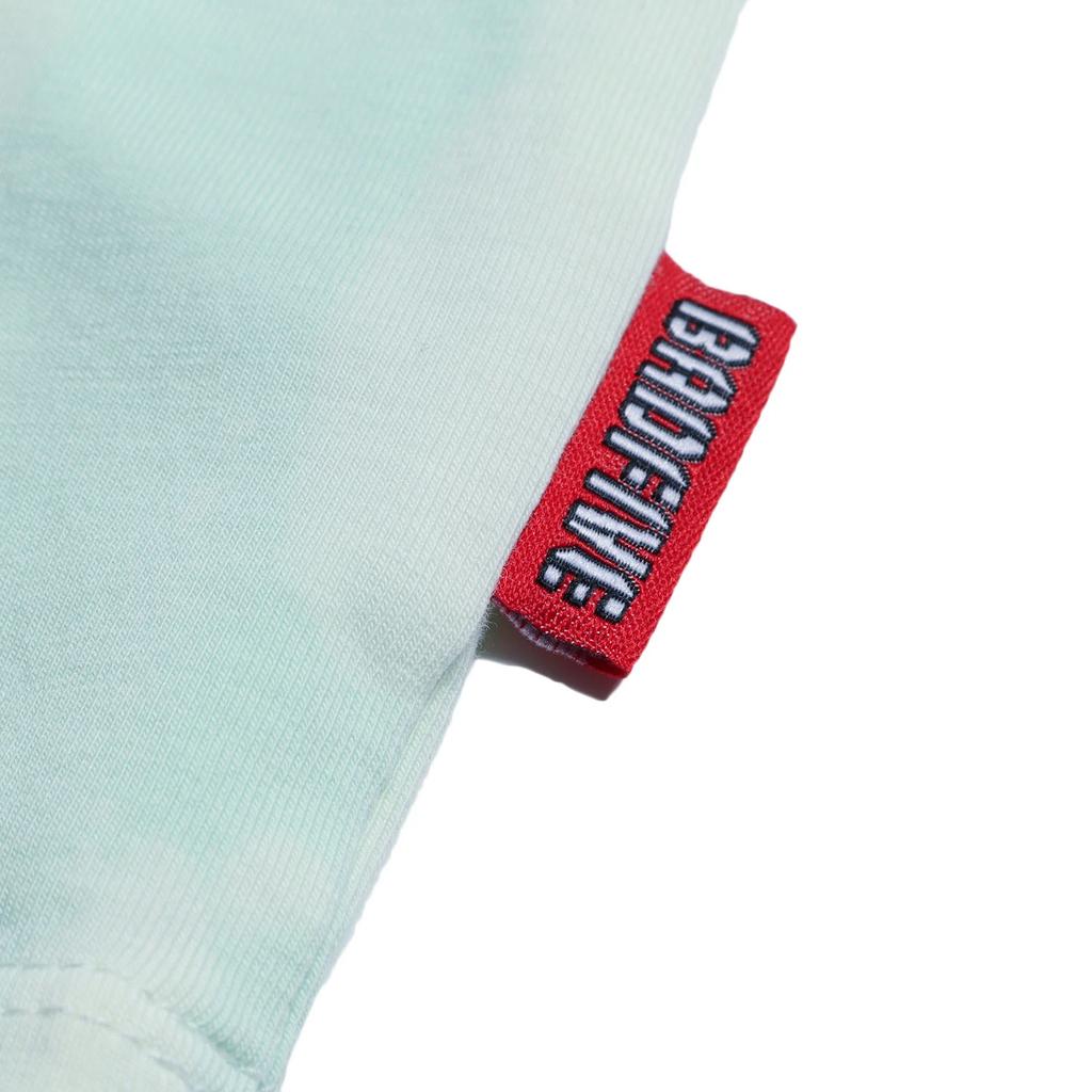 Li Ning Contrast Five Series Color Block Letter Print Slim Fit Short Sleeve T-Shirt Women Tops Green Tie-Dye AHSS424-1