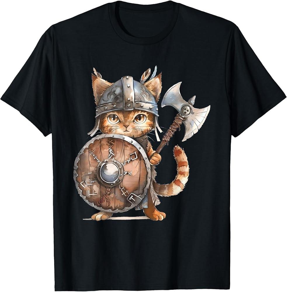 Скандинавский Кот Норвежский Один Норвежские Коты Любитель Футболка Унисекс Футболка L