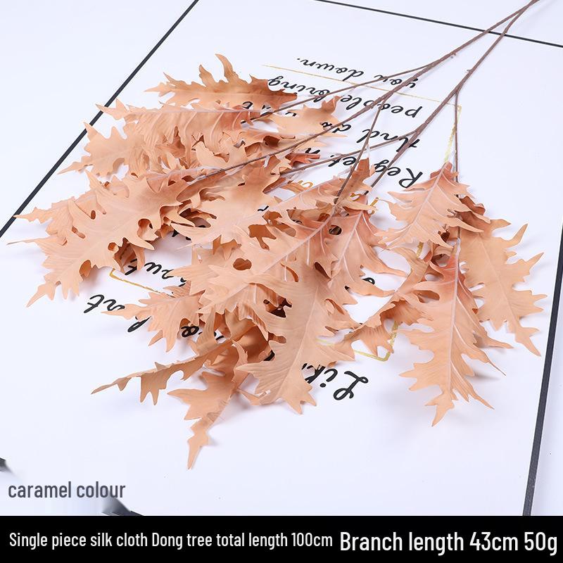 Caramel Color Artificial Floral Wedding Decor - Ceiling and Roadway Arrangements, Coffee Tone Fake Flowers.