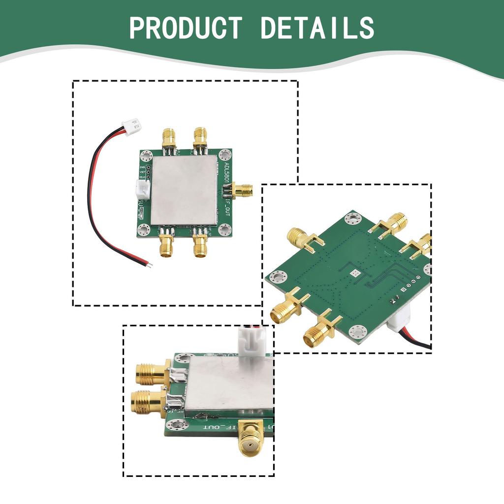 RF Communication System ADL5801 Active Mixer 10MHz-6GHz Wideband RF Mixer