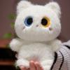 Siamese Kitten Orange Cat Plush Doll Lazy Heterochromatic Cat Doll  Kids Holiday Gifts