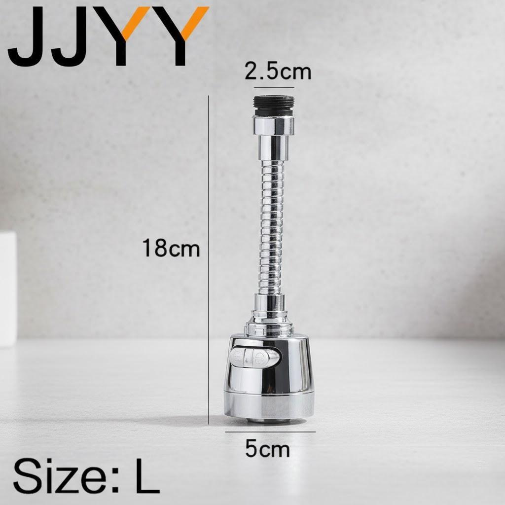 360 Degree Rotating Faucet Filter Head Anti-Splash Kitchen Faucet Water Economizer S/L Adjustable