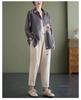 Women's Retro Floral Cotton Linen Shirt - Plus Size, Loose Fit, Long Sleeve, Spring/Autumn