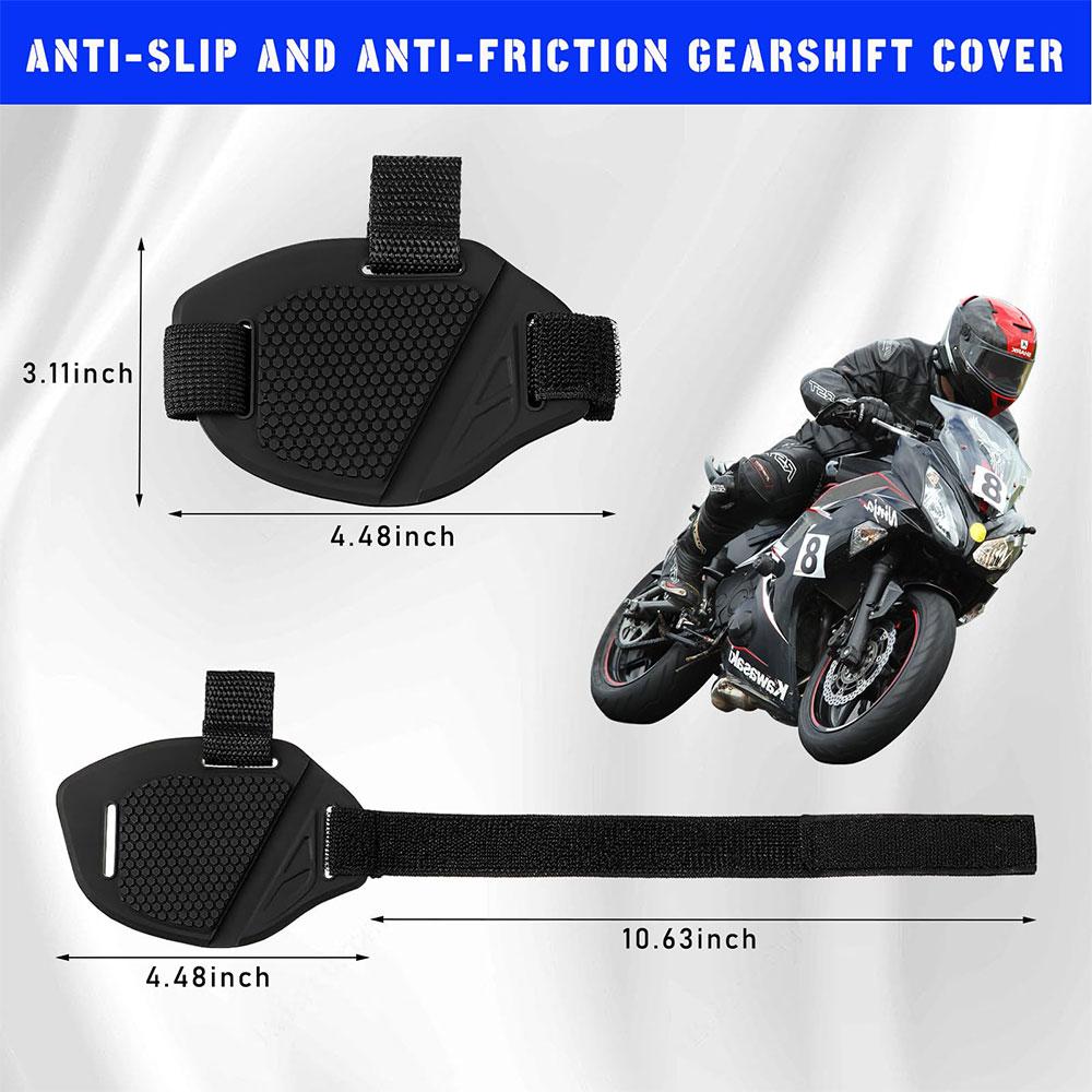 Motorcycle Shift Pad Gear Shoes Protective Motorbike Gears Shifter Men Waterproof Protector Motocross Boots Cover Accessories