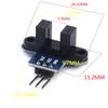 Teyleten Robot IR Infrared Slotted Optical Optocoupler Module Speed Measuring Sensor 3.3V To 5V Photo Interrupter Sensor for Arduino 10pcs