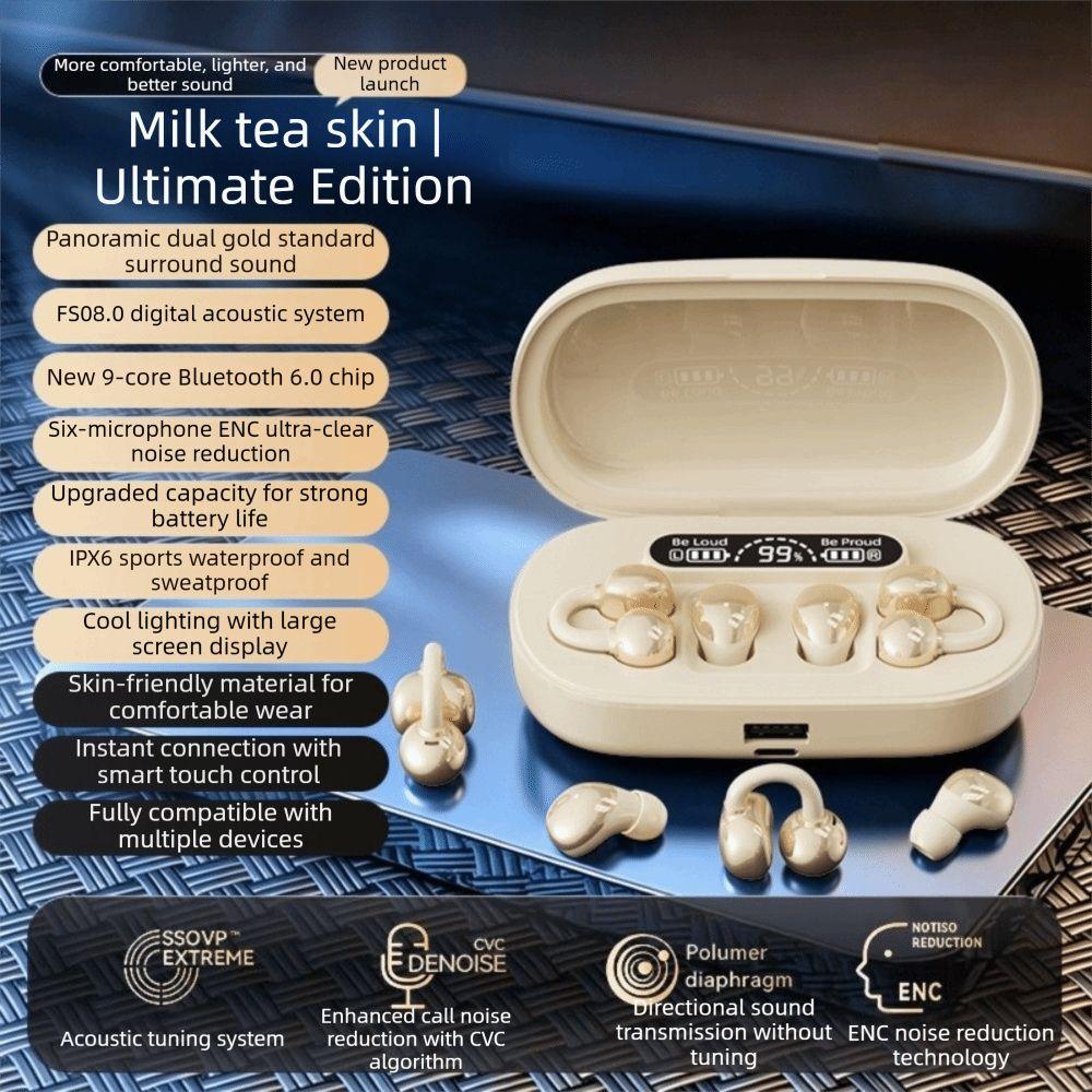 Low-delay Wireless Bluetooth Headphone HiFi In-ear Earbuds Wireless Sleep Earphones Sports