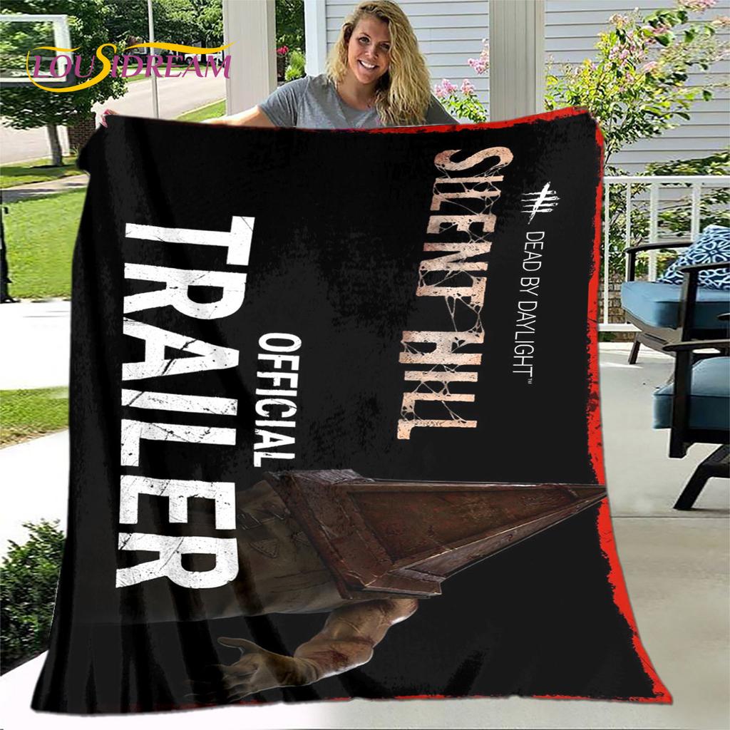 Silent Hill Horror Movie Game Soft Plush Blanket,Flannel Blanket Throw Blanket for Living Room Bedroom Bed Sofa Picnic Cover Kid