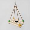 Bird Chewing Swing Toy Exercise Pet Supplies Claws Wooden Standing Toys, Parrot Toys for
