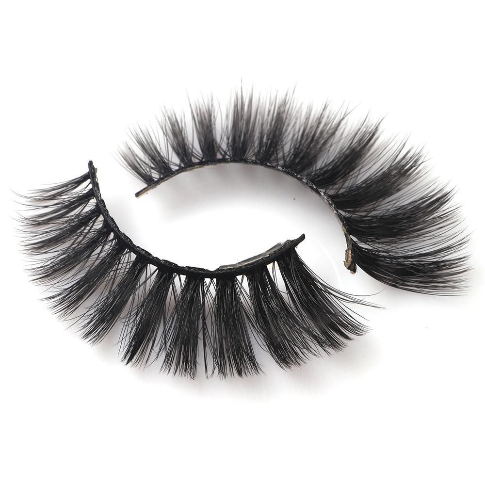3D Faux Mink Fur False Eyelashes - Single Pair Packaging
