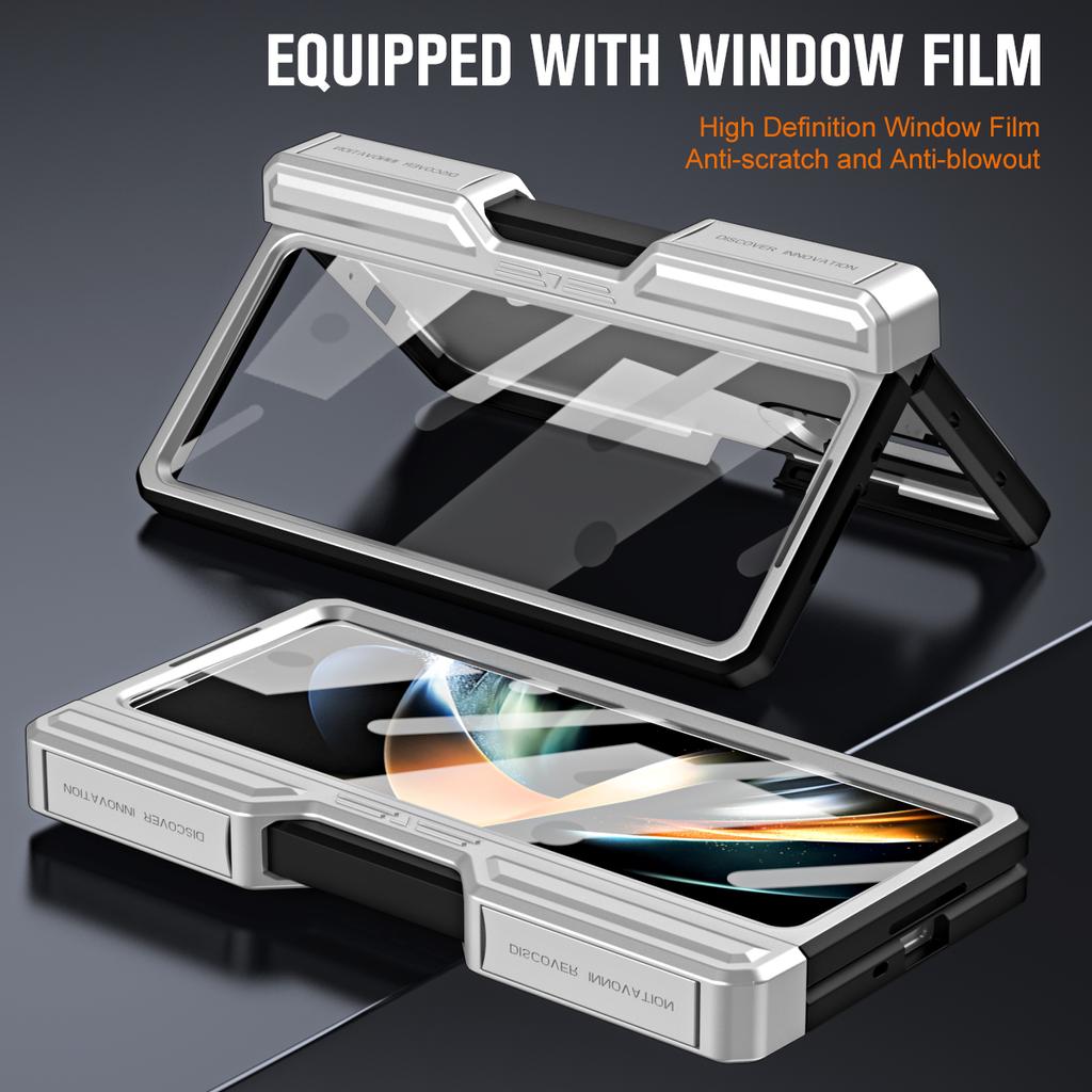 Strong Tempered Glass Film Full Body Case for Samsung Galaxy Z Fold 5 Fold5 Fold4 Fold 4 5G Zfold5 Mobile Phone S Pen Covers