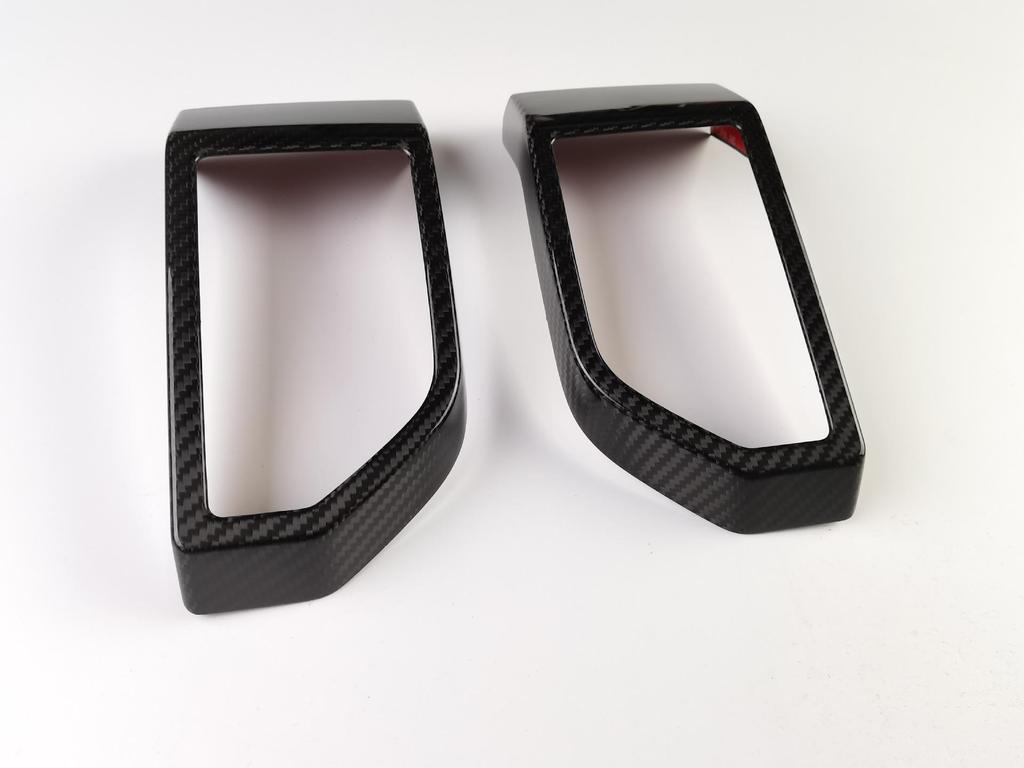 Tantan Carbon Fiber Air Vent Trim for Ford Raptor F150 - Real Carbon Fiber Interior Modification
