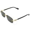 Gucci Grey Rectangular Men S SunglaSSeS gg1221S 001 56