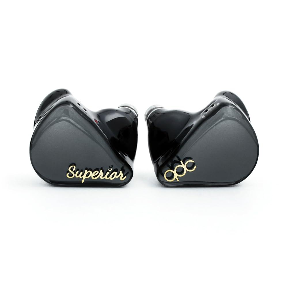 

QDC (qdc) qdc SUPERIOR Piano Black [Earphones with 10mm single full-range dynamic driver] Coaxial dual magnetic circuit & dual cavity structure IEM2pi
