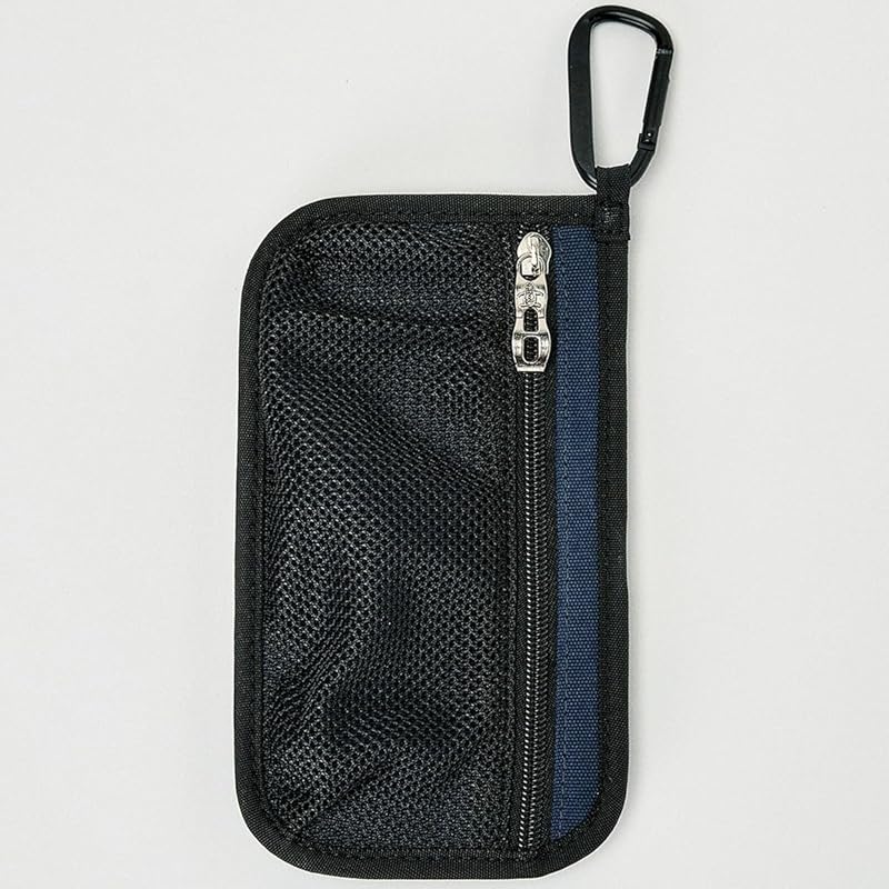 [Munsingwear] accessory holder With carabiner Small item storage sporty golf MG4FBZ12M NV00 (Navy)