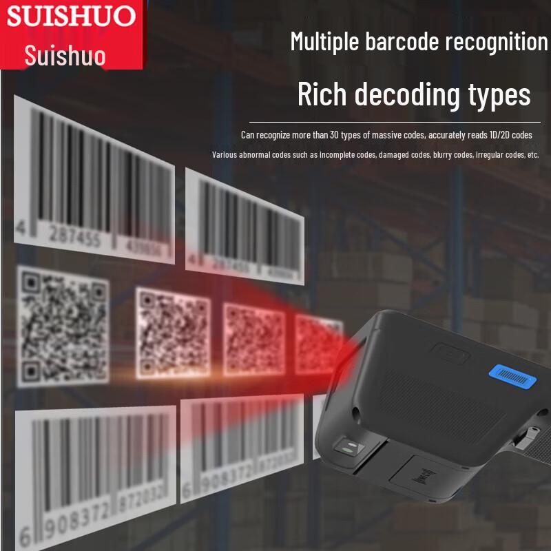 Suishuo PDA Handheld Data Terminal with Integrated Printer & Scanner