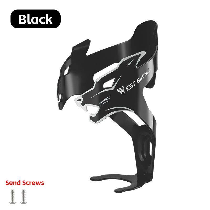 

WEST BIKING Bicycle Water Bottle Holder Aluminum Alloy Bike Bicycle Bottle Rack Holder Lightweight For MTB Road Bike Accessory чёрный