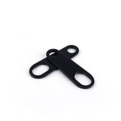2X Soportes de Amortiguador de Faro Antiniebla Negro Para Motocicleta Custom Bobber