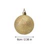 Christmas Ornaments Balls 2.36inch Shatterproof Globes 12 Pieces Christmas Ornaments Set for Home Dance Party Wedding Yard