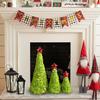Yousheng Tabletop Christmas Tree Mini Xmas Tree Decoration Bright Color Realistic Looking Christmas Table Centerpiece Holiday Home Decor