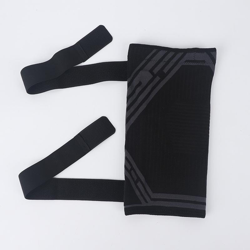 Outdoor Sports Knee Pads with Silicone Anti-Collision, Anti-Slip Spring Support for Cycling, Running, and Ball Games