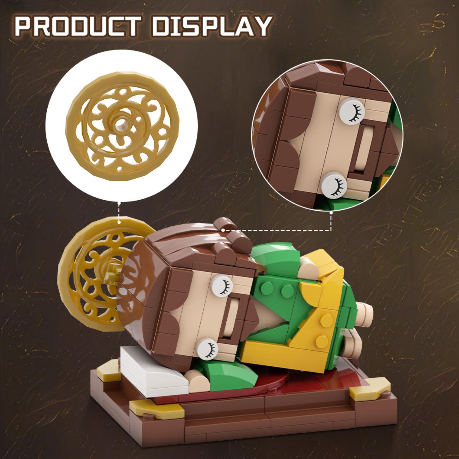 

Building Block Religious Figure Model - Creative Toy Ornament Gift One Size