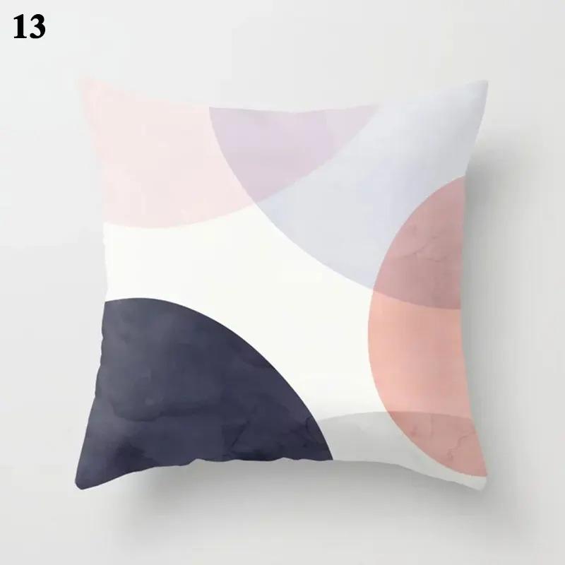 Office Living Room Home Pillowcase Abstract Geometric Decorative Pillowcase Car Ornaments