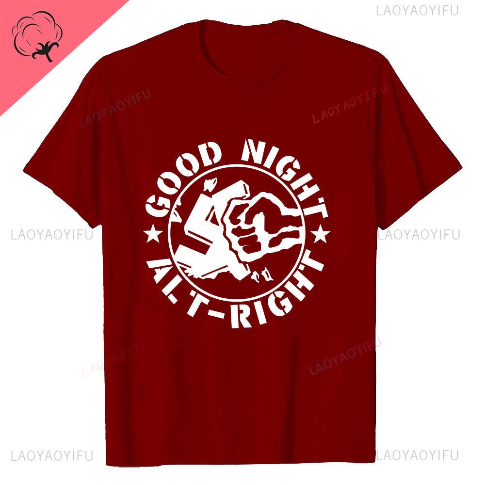 2025 New Arrival LE Good Night Left Side TShirt Men and Women Tee for Young Age and Middle Age Male and Lady Summer Popular Tops
