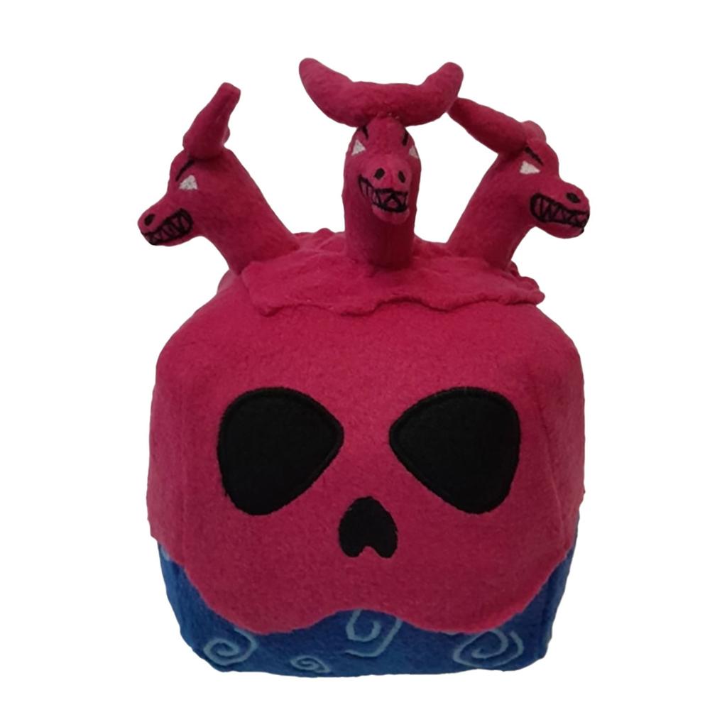  Game Peripheral Fruit Leopard Print Box Plush Toy Purple Box Doll