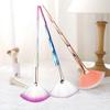Large Flat Highlight Blush Fan-Shaped Makeup Brush Powder Loose Powder Face Brush Soft Cosy Even Color Tools