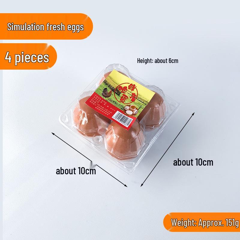 Children's Creative Play Wooden Fake Eggs - Educational Toy & Prank Prop