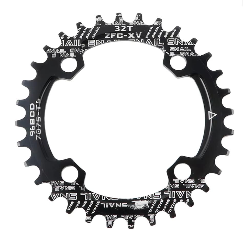 MEROCA Kliky na kolo Převodník 104BCD MTB Kolo Kliky Hliníková Slitina s Klíčem 170mm Černý 32/34/36/38/40/42T