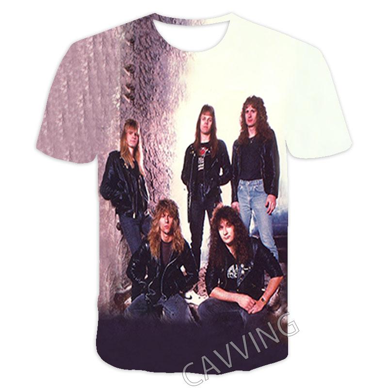 New Fashion Women/Men's 3D Print  Metal Church Rock   Casual T-shirts  Hip Hop Tshirts Harajuku Styles Tops Clothing