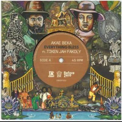 7inch Record AKAE BEKA, TIKEN JAH FAKOLY - Everything Bless / Verything Bless  IGBZR7002 Before Zero 2024 US Reggae, Ska & Dub