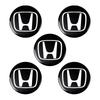 2/5/10Pcs 14mm Car Remote Key Fob Emblem Badge Radio Button Sticker For Honda Fit Mugen Insight Type S R VTEC DOHC Modulo Vezel Legend RR Si