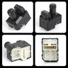 Car Rearview Mirror Switch Master View Adjust Button Black Rearview Mirror Control Switch For Toyota Hilux Revo 2015- 183712
