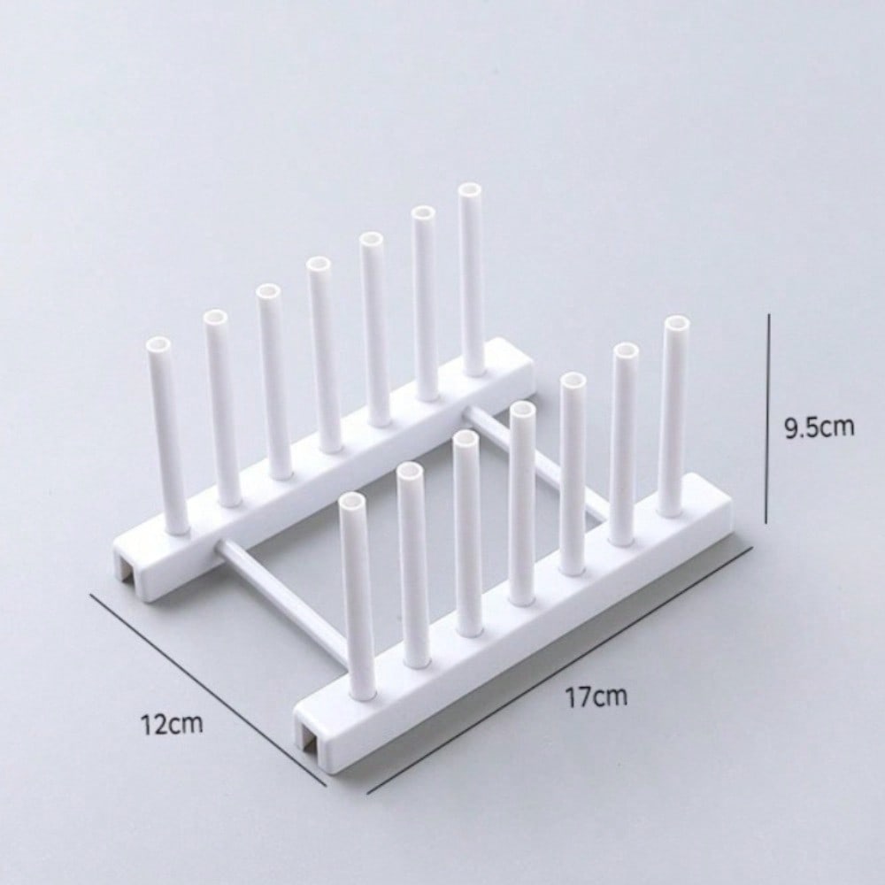 

Creative Kitchen Storage Rack For Dishes And Pots, A Easy Home Organizer For Utensils That Saves Space And Drains Water белый