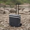 Wheeled Cooler Rugged with Wheels Leak-Resistant for Camping, Picnickers