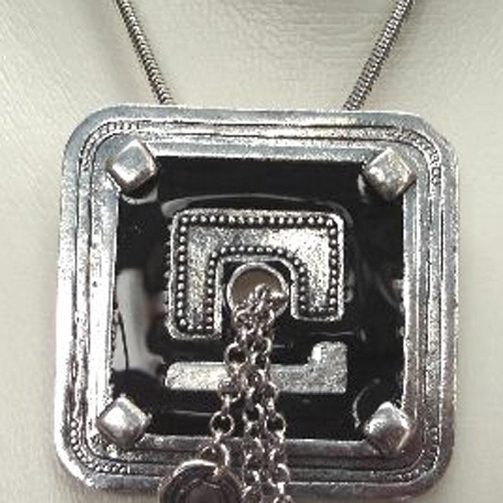 Les Trésors De Lily [C5333] - Collier Créateur 'Anamaya' Noir