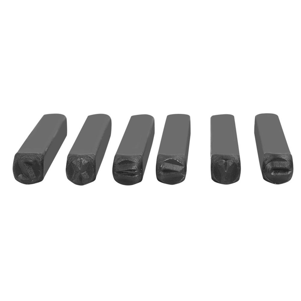 36pcs 4MM Steel Letter Punch Set 5MM Carbon Steel Number Punch Set Wooden Box Case Steel Stamp Die Leather Imprinting