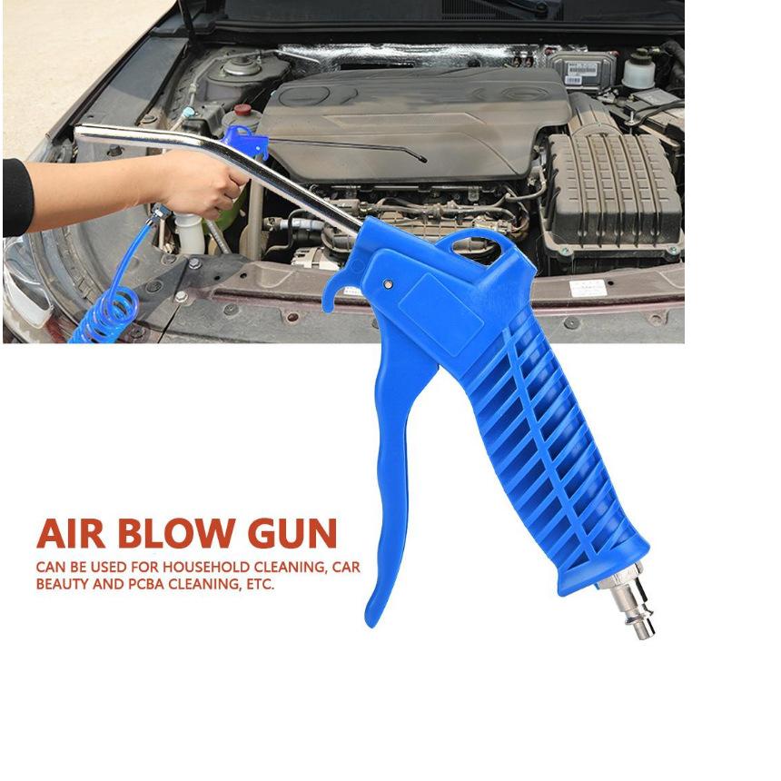 Sets of European Style Pneumatic Heavy Duty Air Duster Gun Kit Air Blow Gun Kit  for Blowing Dust With 6*4 /5*8 PU Air Hose
