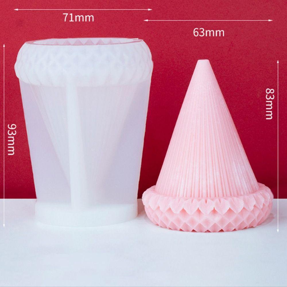 Easy To Demold Cake Resin Mold Epoxy Resin Soap Mold Candle Silicone Mold  Desk Decoration