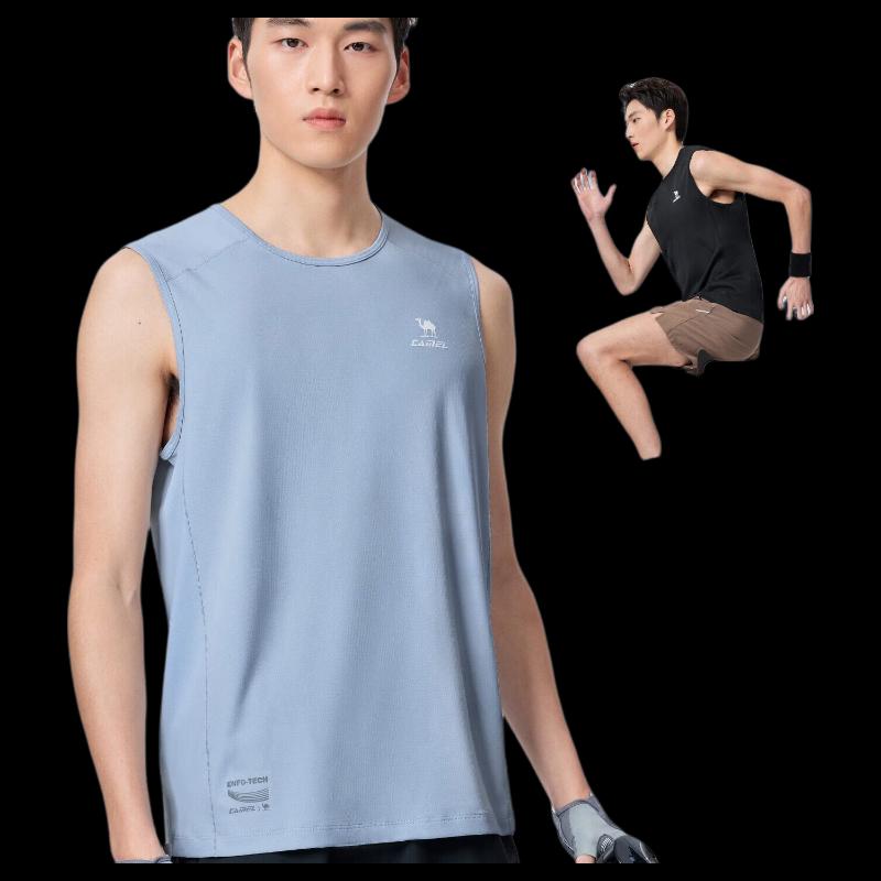 Camel Men's Sleeveless Sports Vest