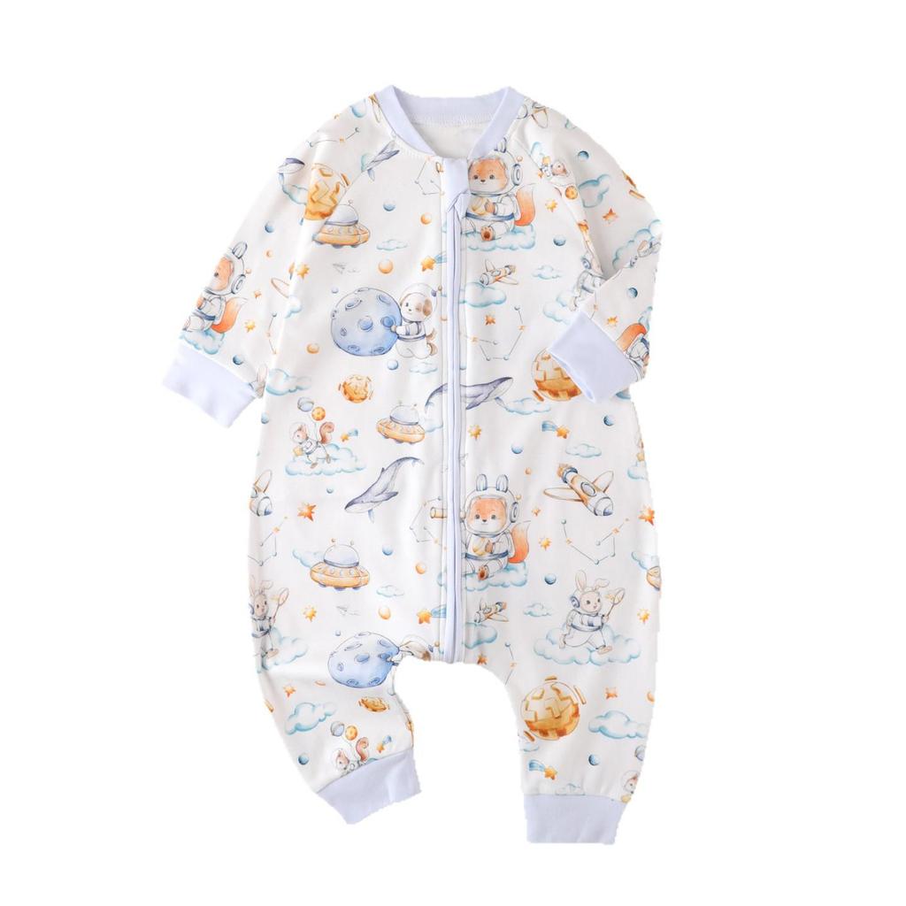 Pure Cotton Baby Romper & Sleeping Bag - Spring/Autumn Collection for Boys & Girls