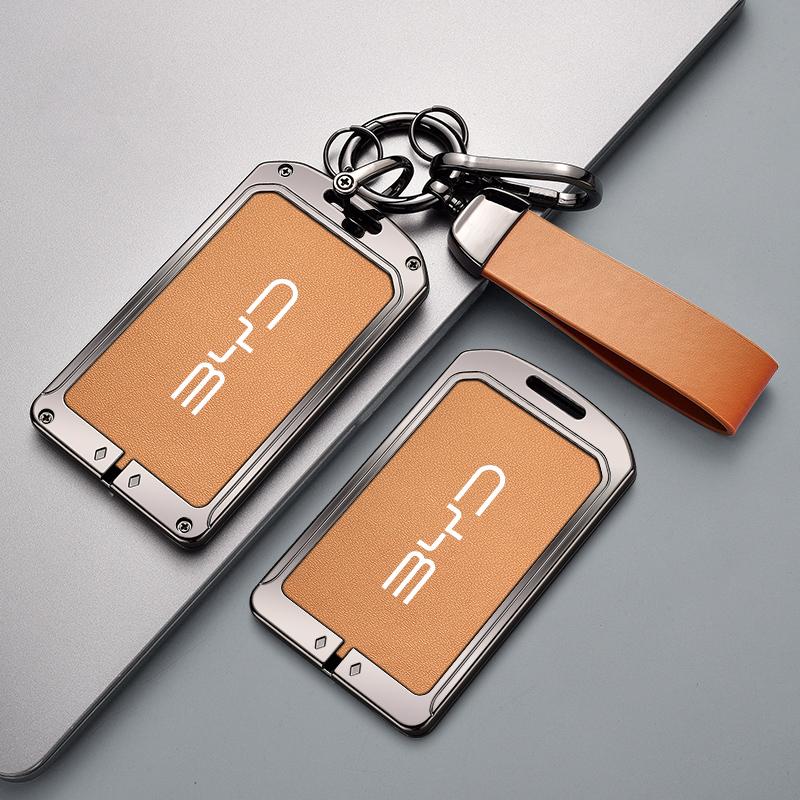 Applicable To BYD Car Key Set Qin PLUS Tang DMI Dolphin Song Plus Hanyuan Seal Frigate 07 Cladding