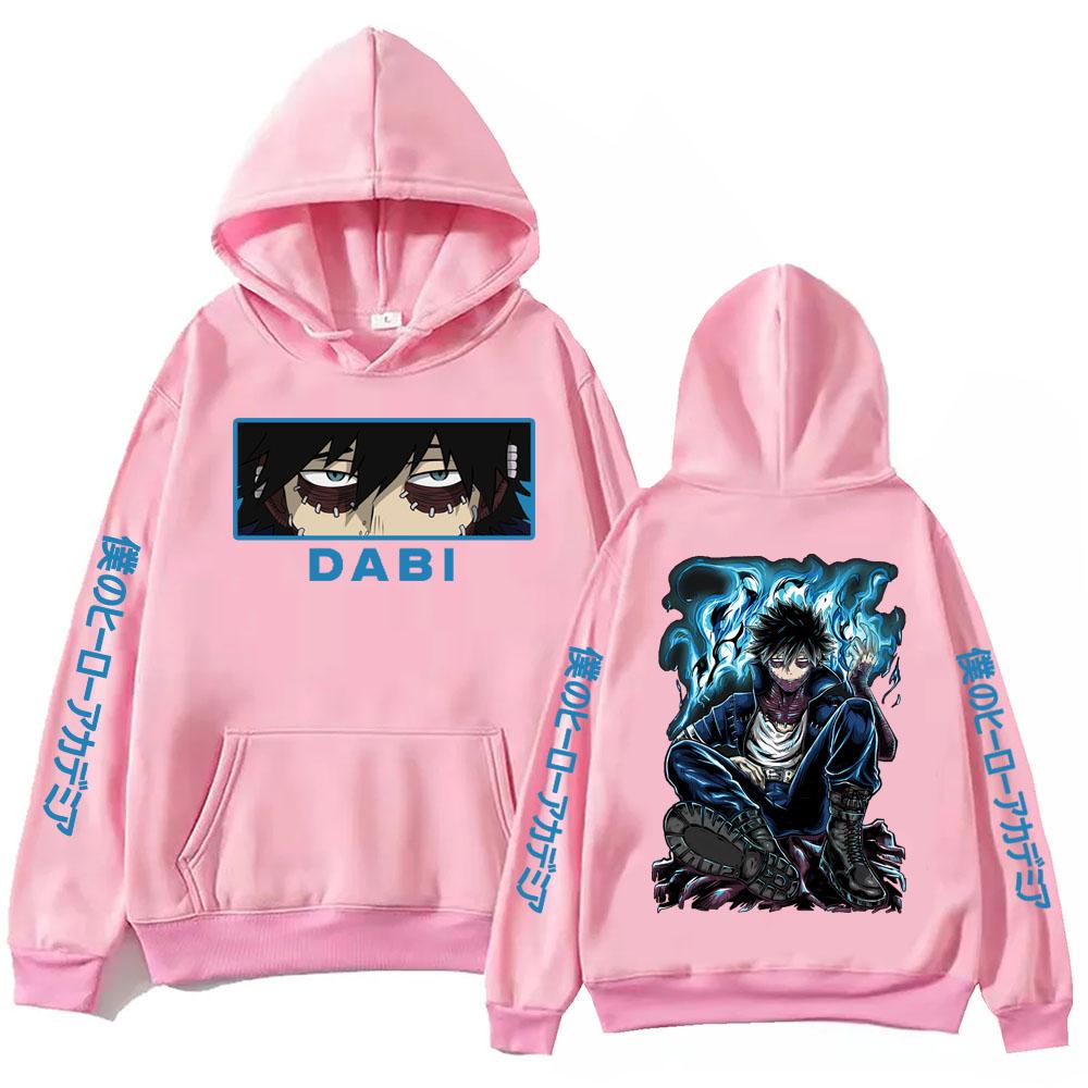 Anime My Hero Academia Dabi Hoodie Harajuku  Pullover Tops Man Woman Sweatshirt Fans Gift