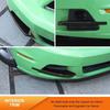 Svart Främre Bumper Under Dimljuslock Trimtillbehör för Ford Mustang 10-14
