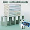 File Organizer for Desk 4 Compartments Large Magazine Manager Document Holder Thickened Bookshelf for Office Home